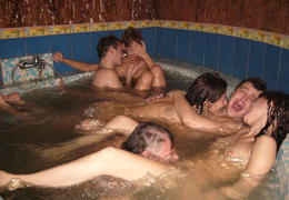 Hot Teen bitch Gets smashed By Swinger Couple Image 9