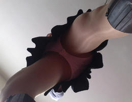 Mixed candid out and indoor upskirts pictures Image 6