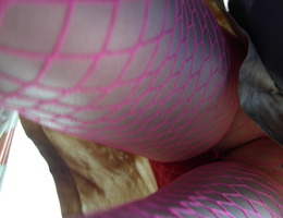 A girl in panties in this upskirt series Image 1