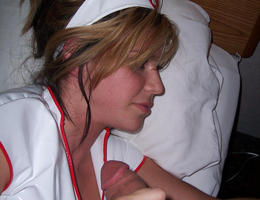 Various amateur posing and blowjob gall Image 2