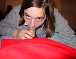 A large amateur deep throat blowjob pics Image 2