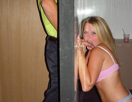 A teen girl giving a POV style blowjob gall Image 1