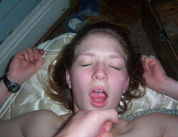 A dirty amateur ladies facialized shots Image 7
