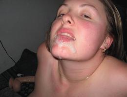 A depraved chicks posing naked and taking a facial gelery Image 9