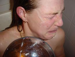 A kinky amateur ladies facialized pictures Image 2