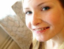 A dirty amateur babes facialized photos Image 8