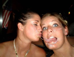 A submissive cuties facialized series Image 1