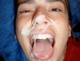 A amorous amateur cuties facialized images Image 6