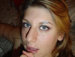 A dirty amateur ladies facialized images Image 2