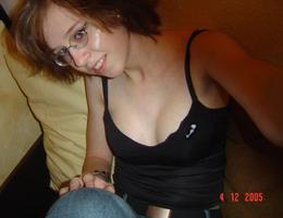 A depraved cuties in lingerie facialized in action pictures Image 3