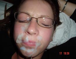 Girls blowjob and facialized gallery Image 2