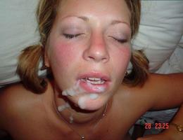 A dirty amateur sluts facialized pics Image 2