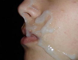 A submissive sluts facialized gall Image 1
