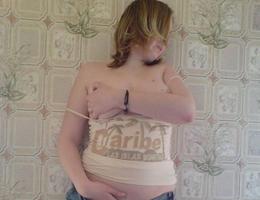 Look at the sweet tits and juicy pussy of my new chubby girlfriend! Image 6