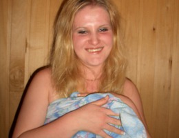 I love taking pics of my young naughty a little fat wife on camera. Image 6