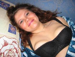 My new naughty plump GF likes showing her plump hole and boobies to my new camera. Image 1