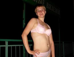 I like so much shooting this naughty a little fat girl on my digital camera outdoors. Image 6