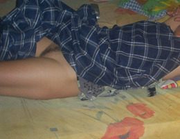 I like so much shooting this hot chubby girl on my camera. Image 4