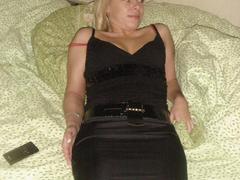 I like seeing my lastful GF exposing her wet hole and cute tits wearing nylon stockings. Image 3