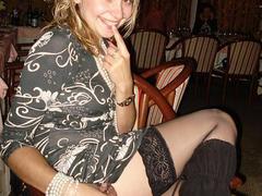 Each of my girlfriends like my horny sexy wife prefers wearing favourite stockings during hot sex. Image 3