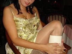 Each of my girlfriends and my craving sexciting wife prefer making love in stockings. Image 5