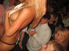 These beautiful sextractive cuties get too excited during the fantastic show and even can't prevent it from coming to hardcore porn action! Image 4
