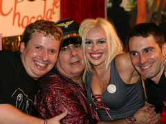 These perfect sextractive chicks become so excited during the fantastic strip show that even can't prevent it from turning into real porn action! Image 6
