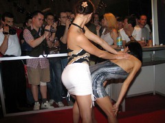 Not too many people get a chance to see these perfect sextractive girls after the show - be one of them! Image 5