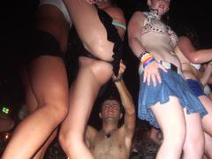 Our beautiful sexy chicks get too excited during their great show and cannot prevent it from turning into sex! Image 7