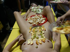 These beautiful sexy young women become so excited during the amazing show that cannot stop it turning into hardcore sex action! Image 5
