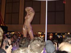 Not too many people are lucky to see these amazing attractive chicks after the performance - want to be one of them? Image 6