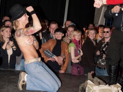 Not so many people were lucky to look at these beautiful sexy chicks after the strip show - be one of them! Image 4