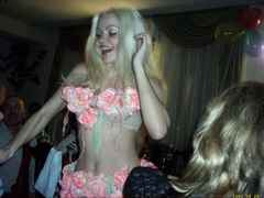 Those beautiful sextractive girls get so hot during their amazing strip show that even can't stop it coming to hardcore sex action! Image 1