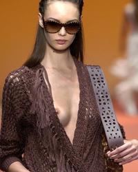 The Original Downblouse Pics Presents Fashion Runway Oops pics Image 6