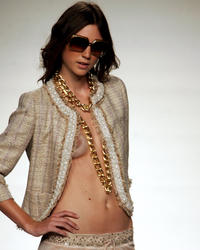 The Original Downblouse Pics Presents Fashion Runway Oops pics Image 10