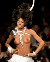 The Original Downblouse Pics Presents Fashion Runway Oops images Image 3
