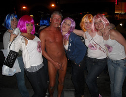 Wives and girlfriends enjoying strippers cfnm galery Image 7