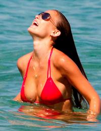 A babe on open swim suit at the Apollo Image 10