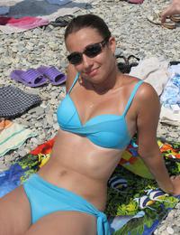 A nude cutie at the La Joya Nude Image 1