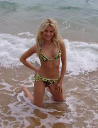 A girl next door posing at the Daytona Image 7