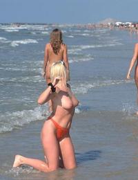 A nude babe at the Kasuni Image 12
