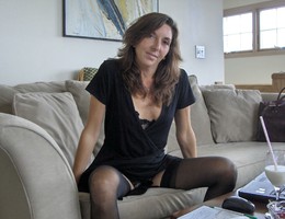 My wife in stockings no panty collection Image 7