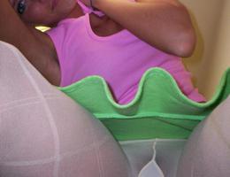 A ladies in pantyhose gall Image 7