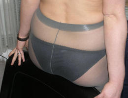 Likes to show herself in pantyhose gall Image 1