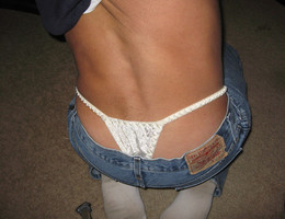 Crossdressers in lingerie having fun set Image 8
