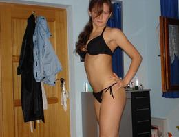 Teen in lingerie posing gal Image 2