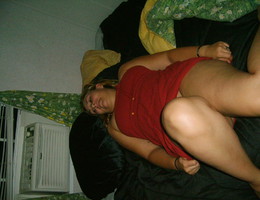 Chubby teen cutie showing her big tits images Image 4