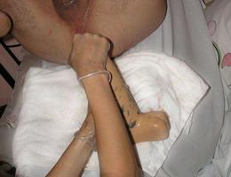 Homemade gay fisting series Image 4