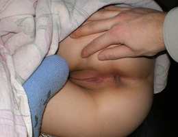 Natural anal in closeup series Image 7