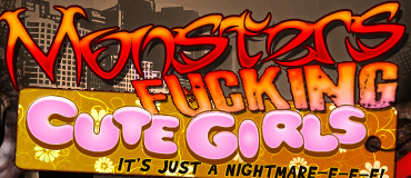 Monsters fucking cute girls! It's just a nightmare!